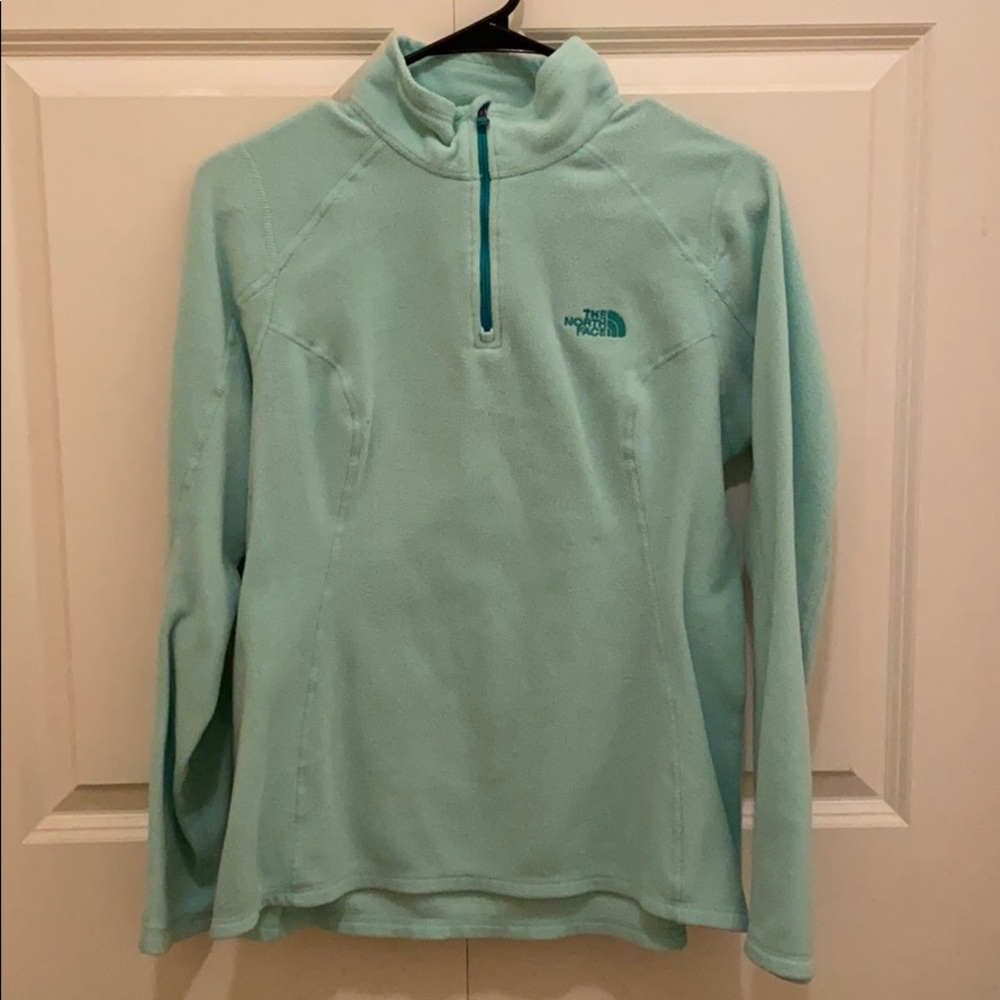 THE NORTH FACE || Mint Half Zip Fleece Pullover